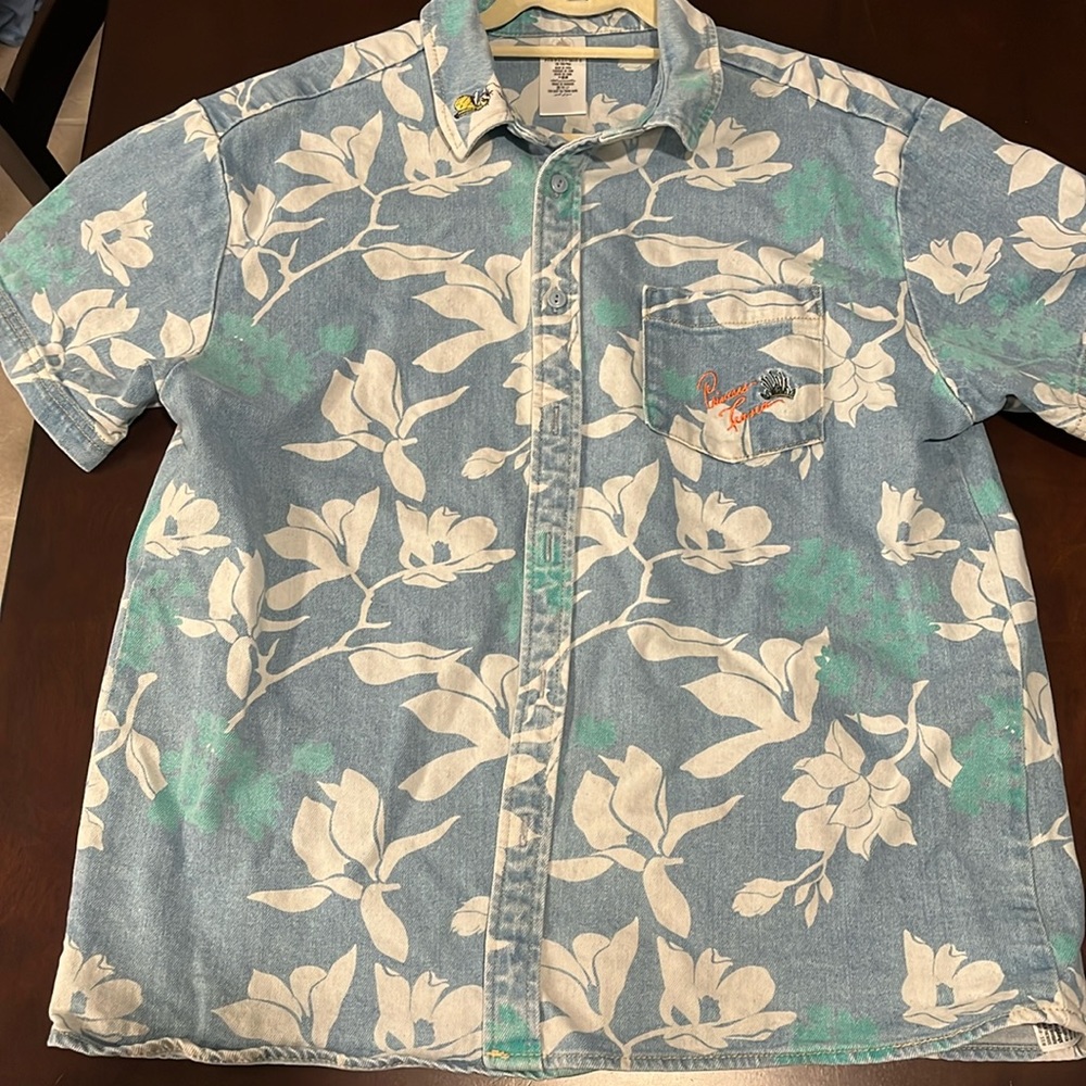 028- Disney Tiana inspired Button down